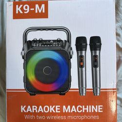 K9-M Karaoke Machine, Sealed Box