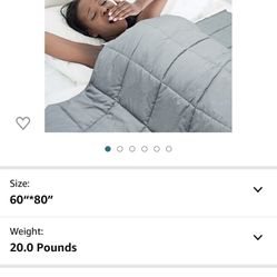 Weighted Blanket 20lb $20 