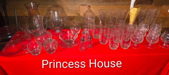 Huge 35pc+ Vintage Princess House Heritage Crystal Collection - $175 OBO (Will Separate!)