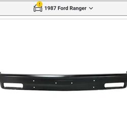 1985-88 FORD RANGER/BRONCO FRONT BUMPER. **BRAND NEW NEVER INSTALLED ** PAINTED BLACK.  ....asking $200.00