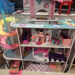 Doll House Toy For Girl L.O.L. Surprise! OMG Fashion House 