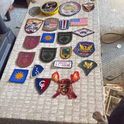 Vintage And Military Patches 10$ Each 