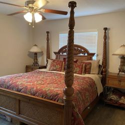 Tommy Bahama Style Bedroomset ( Deliver Available 