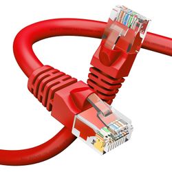 GEARit Cat 6 Ethernet Cable 1-Pack 10 Feet 10Gbps RJ45 Snagless Cord