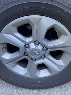 2021 Toyota 4Runner Rims 17inch