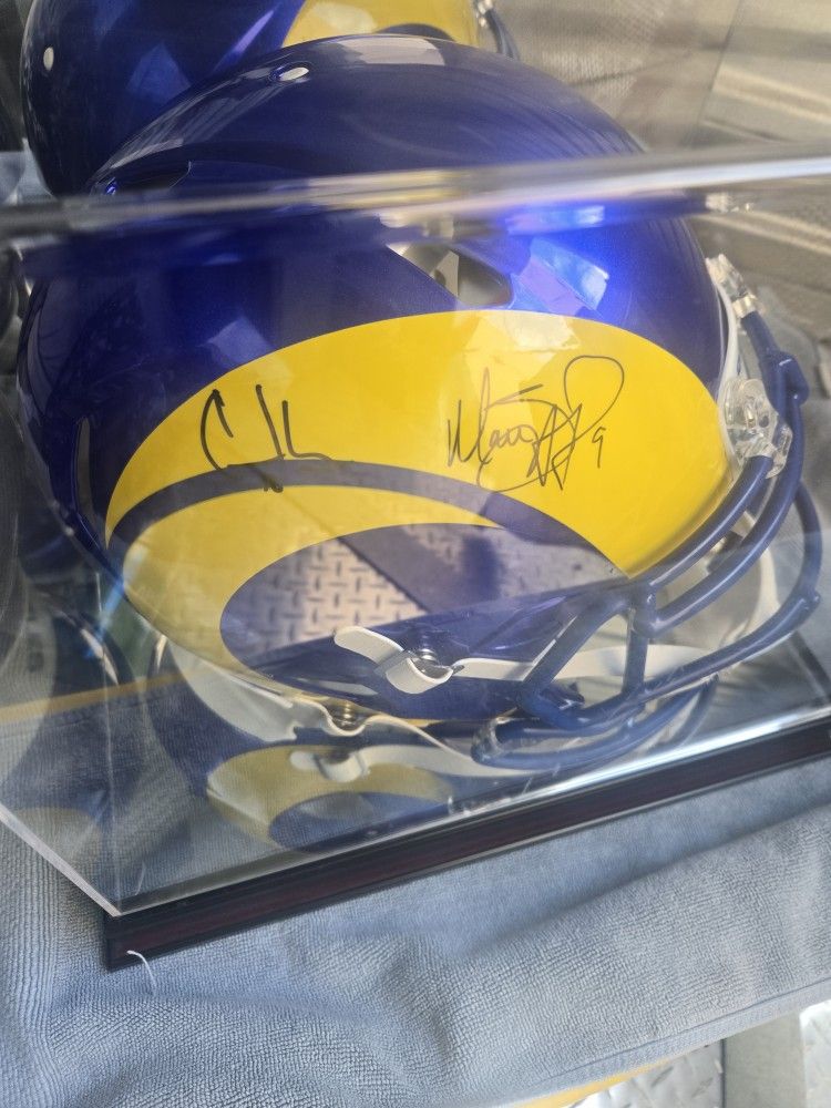 Signed By Rams Quarterback Cooper Kupp And 10 And Tight End Wide Receiver Mathew 9