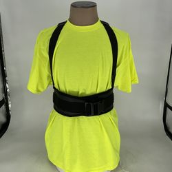 R&J LEATHERCRAFT # 2707 Poly Support Belt w/ High-Rise Back (M, L, XL Available)