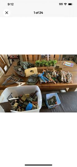 G.I. Joe Lanard Blue Box Figures Parts Accessories Weapons  Corps 300+ PCs Lot