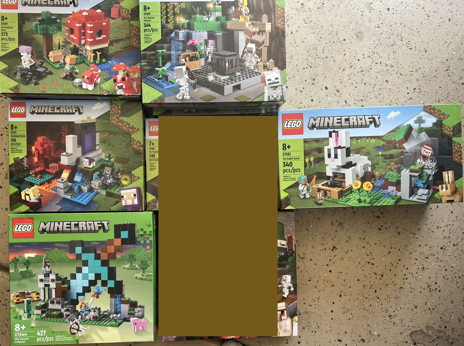 Minecraft Lego Lot