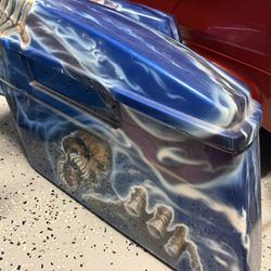 Harley Side Bags From A Road King