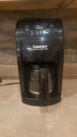 Cusinart coffee maker grind and brew works perfectly