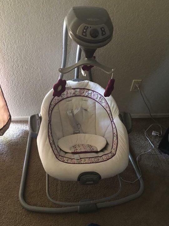 Graco swing works great and clean