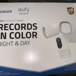  Eufy 1080p Floodlight Security Camera — BRAND NEW, Sealed in Box