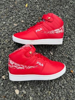 FILA Vulc 13 Bandana Red  Size W7 5.5Y 5.5M