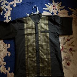 Cambodian Khmer Asian men button up shirt size Small to 3XL