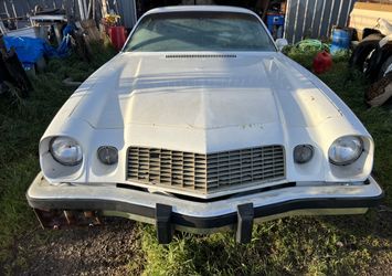 77 Camaro Project No Parts