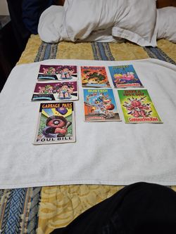1986 GARBAGE PAIL KIDS  OS1 GIANT STICKER CARDS $150