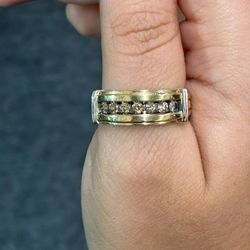 10K Gold Diamond Ring