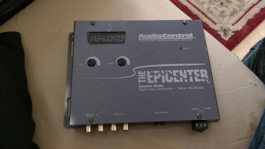 USED AUDIOCONTROL EPICENTER DIGITAL BASS RESTORATION CAR AUDIO PROCESSOR