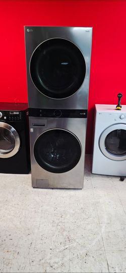 Washer and dryer LG  stacables  GAS