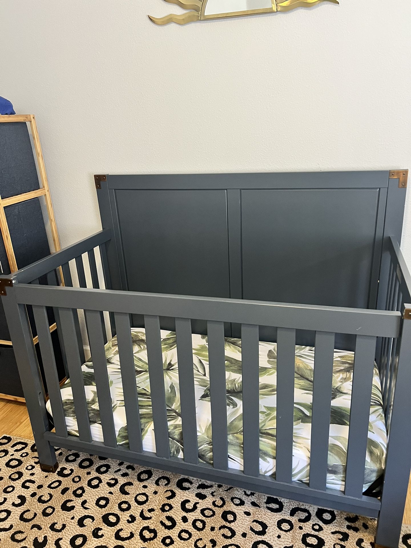 Crib And Dresser/ Changing Table Set