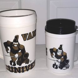 Vintage Vanderbilt Vandy Commodors Mugs/Cups 20 oz. And 12 oz. 