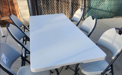 Folding Table with Chairs