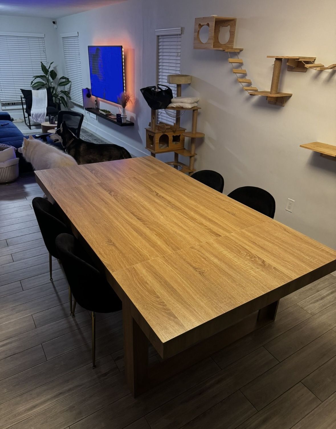 Wooden Dining Room Table