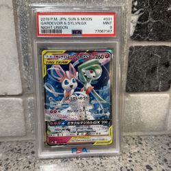 Pokemon GARDEVOIR & SYLVEON GX PSA 9