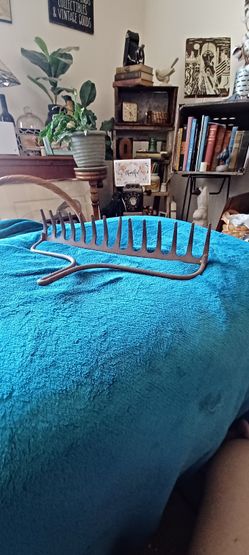 Vintage Rake Head-metal