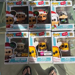 Funko Pop Disney Holiday Exclusive Set