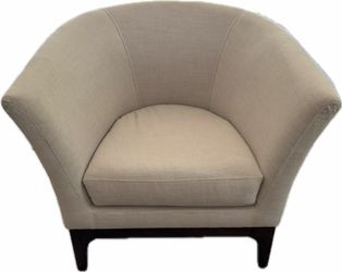 West Elm tulip chair mid century modern