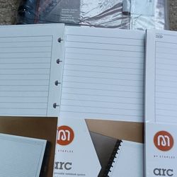 Brand new ARC Notebook with 3 refills