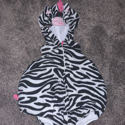 Zebra Costume For Toddler