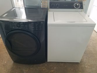 Washer and dryer