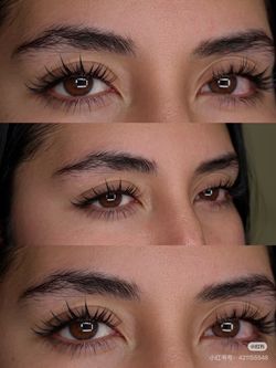$30 eyelash model