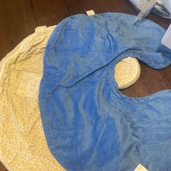 Boppy Pillow Covers W/ Burp Clothes
