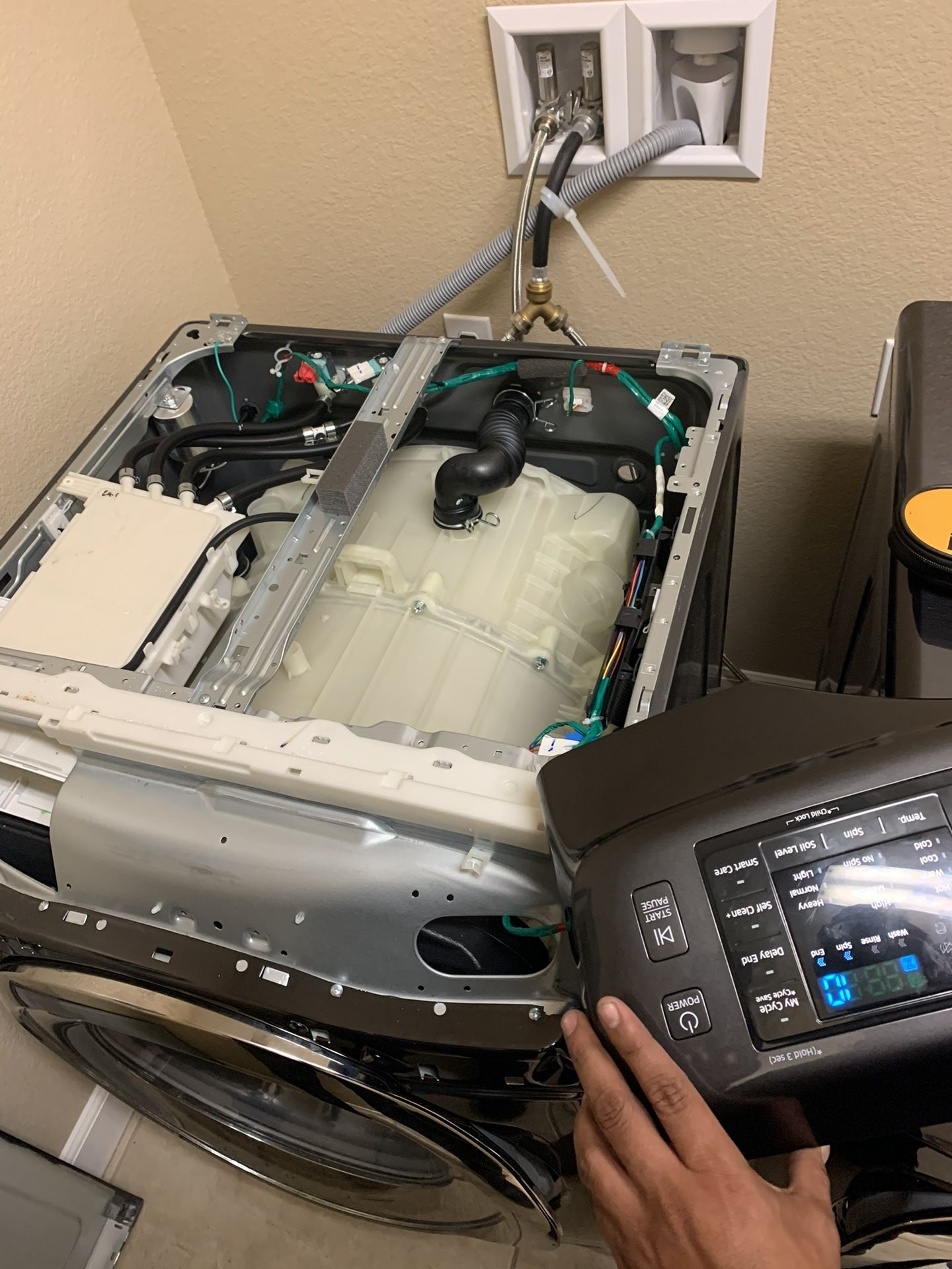 Fridge, Washer & Dryer