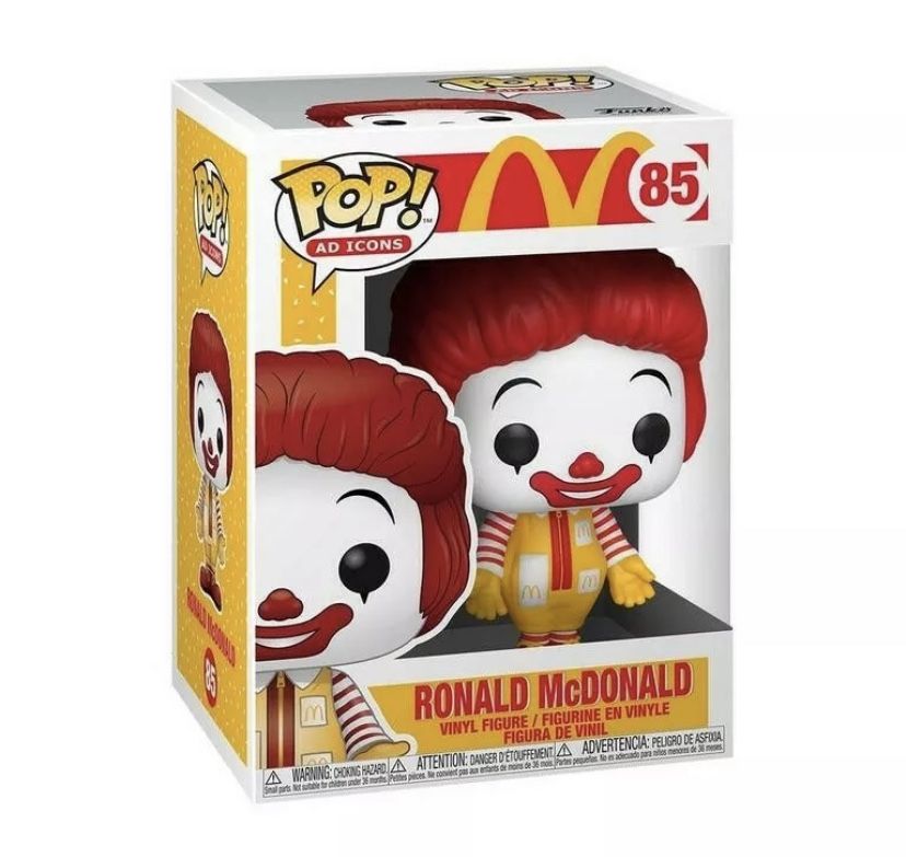 Funko Pop! Ad Icons: Ronald McDonald 85 ORDER CONFIRMED