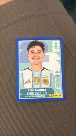 Julian Alvarez Panini world cup 2026 sticker
