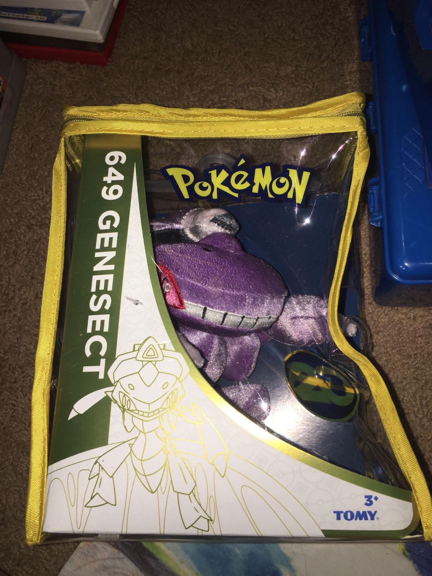 Genesect 20th anniversary Pokemon plush