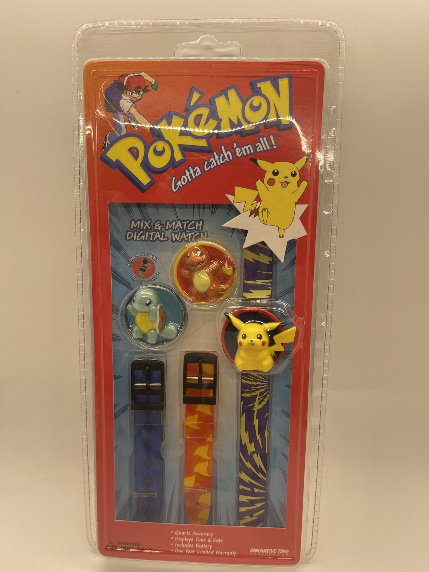 Vintage Pokemon Watch 