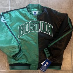 NWT Woman’s Celtics Medium Starter Jacket