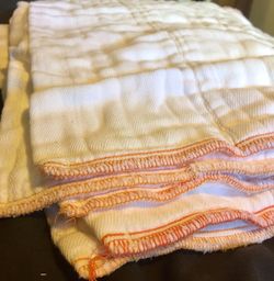 Cloth-eez brand prefold cloth diaper lot