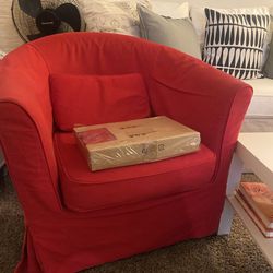 Tullsta Chair With 2 Slip Covers For $75