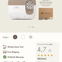 PetSnowy Self Cleaning Litter Box