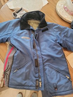 Spyder Ski Jacket BOYS 16 Blue
