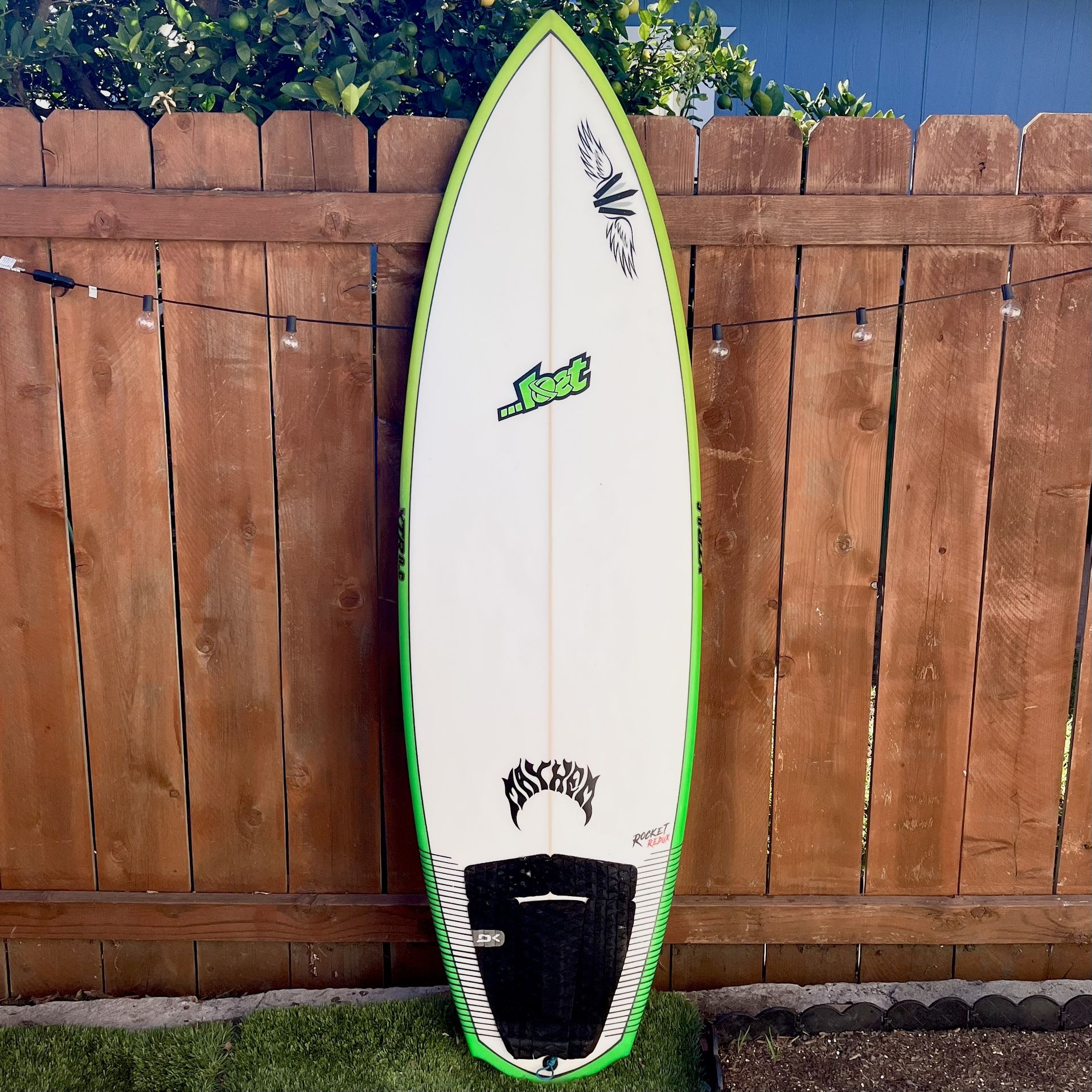 6’2 Lost Rocket Redux Surfboard XTR Groveler Surf Board Short Board (not Haydenshapes Channel Islands JS Firewire Machado Album Bing Twin Fin Fish)
