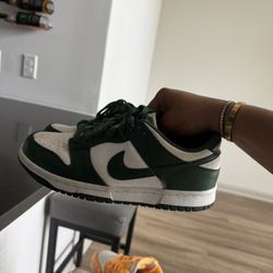 Dark Green Dunks 