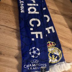 Real Madrid Champions League Scarf